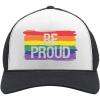 imagePride Hat LGBTQ Gifts Gay Equality Rainbow Flag Be Proud Trucker Hats Mesh Cap