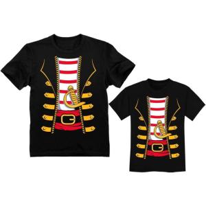 imageDad Toddler Pirates Halloween Costume Matching Set Buccaneer Father Child ShirtMen Black  Toddler Black