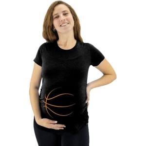 imageMaternity My First for Pregnant Mom Expecting Shirt Mama to BeSmall Black