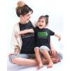 imageFunny Low Battery Mom and Child Mothers Day Matching Shirts Set Gifts for Moms Mother Daughter Son OutfitsMom Black  Child Black