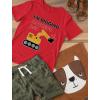 imageIm Digging Mothers Day Tractor Loving Boys Gift Toddler Infant Kids TShirtGreen