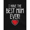 imageMy Heart Belongs to Mommy Gifts to Mom from Son Daughter Mothers Day Shirts for Kids Toddler Youth Kids TShirtBest Ever  Black