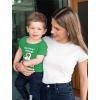 imageMy Heart Belongs to Mommy Gifts to Mom from Son Daughter Mothers Day Shirts for Kids Toddler Youth Kids TShirtDino Belongs  Green