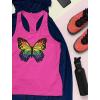 imageRainbow Butterfly Top Pride Parade LGBT Racerback Tank TopBerry