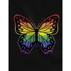imageRainbow Butterfly Top Pride Parade LGBT Racerback Tank TopBlack