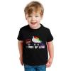 imageTractor Loads of Love Rainbow Shirt Equality LGBTQ Gay Pride Shirts LGBT Month Toddler Kids TShirt 3T Black