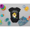 imageTstars 1st Mothers Day Baby Shark Doo Doo Doo Outfit Mom Gifts Baby Boy Girl Bodysuit Mommys Lil SharkGray