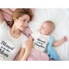 imageTstars Blessed to Be Her Mom Matching Outfit Set Mother and Baby Shirts for Mothers Day ampamp New MomsMom White  Daughter White