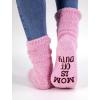 imageTstars Fuzzy Socks for Women Funny Gifts for Mom Wife If You Can Read This Pink Sock Off Duty Pink OS