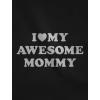 imageTstars I Love My Awesome Mommy Cutest Gift for Mothers Day Baby BodysuitNavy