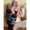 imageTstars If You Can Read This Bring Me Socks Power Napper Funny 3 Pack Novelty Women Crew Socks OS