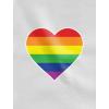 imageTstars LGBT Baby Outfit Love Pride Gay ampamp Lesbian Rainbow Heart Flag Baby Bodysuit 18M 1218M Black