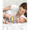 imageTstars Rainbow Heart LGBT Month Flag Baby Boy Girl Pride Outfit LGBTQ Gifts Gay Equality Infant BodysuitGrayWhite