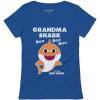 imageGrandma Shark Doo Doo Doo Baby Shark Nana Women TShirtBlue