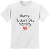 imageHappy Mothers Day Mommy Shirt Gifts for Moms Mothers Day Toddler ampamp Youth Kids TShirtWhite