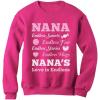 imageNanas Love is Endless  Gift for Mothers Day Grandma Women SweatshirtPink
