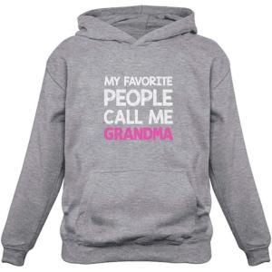 imageGrandma Sweatshirt Hoodie Gifts for Gigi Grammy Grandmother Womens Nana HoodiesGray