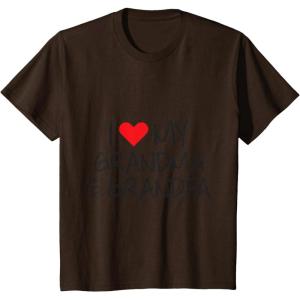 imageKids I love My Grandpa ampamp Grandma Grandkid Gift Kids TShirtBrown