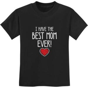 imageMy Heart Belongs to Mommy Gifts to Mom from Son Daughter Mothers Day Shirts for Kids Toddler Youth Kids TShirtBest Ever  Black