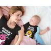 imageMommy and Baby Shark Matching Outfits Mom Gifts Mother ampamp Daughter Son Shirts SetMommy Black  Baby Black
