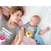 imageMommy and Baby Shark Matching Outfits Mom Gifts Mother ampamp Daughter Son Shirts SetMommy Gray  Baby Gray