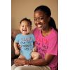 imageOur First Mothers Day Mommy and Me Matching Outfits Mom and Baby Shirts SetMom Pink  Baby Aqua