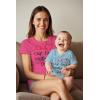 imageOur First Mothers Day Mommy and Me Matching Outfits Mom and Baby Shirts SetMom Pink  Baby Aqua