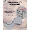 imageOur First Mothers Day Mommy and Me Matching Outfits Mom and Baby Shirts SetMom White  Baby White
