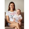 imageOur First Mothers Day Mommy and Me Matching Outfits Mom and Baby Shirts SetMom White  Baby White