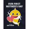 imageTstars 1st Mothers Day Baby Shark Doo Doo Doo Outfit Mom Gifts Baby Boy Girl Bodysuit Our 1st Mothers DayWow Pink