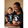 imageTstars Mama ampamp Baby Saur Matching Set Gift for New Moms and Babies Mothers Day Mom Shirt ampamp Infant BodysuitMom Black  Baby Black