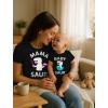imageTstars Mama ampamp Baby Saur Matching Set Gift for New Moms and Babies Mothers Day Mom Shirt ampamp Infant BodysuitMom Black  Baby Black