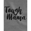 imageTstars Tough Cookie Mommy and Me Matching Outfits Mothers Day Mom ampamp Baby Shirts SetMom White  Baby White