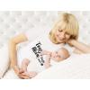 imageTstars Tough Cookie Mommy and Me Matching Outfits Mothers Day Mom ampamp Baby Shirts SetMom White  Baby White
