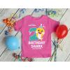 image2nd Birthday Baby Shark Shirt 2 Year Old Birthday Boy Girl Toddler Kids TShirtPink