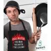 imageFunny Aprons for Men Grill Master Kitchen Cooking BBQ Mens Chef Apron