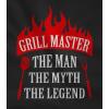 imageFunny Aprons for Men Grill Master Kitchen Cooking BBQ Mens Chef Apron