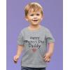imageHappy Fathers Day Daddy Gifts for Dad from Kids Son Daughter Fathers Day Youth ampamp Toddler Kids TShirtGray