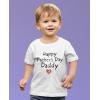 imageHappy Fathers Day Daddy Gifts for Dad from Kids Son Daughter Fathers Day Youth ampamp Toddler Kids TShirtWhite