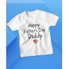 imageHappy Fathers Day Daddy Gifts for Dad from Kids Son Daughter Fathers Day Youth ampamp Toddler Kids TShirtWhite