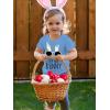 imageHip Hop Harry Bunny Girls Boys Easter Shirt Peepin Bunnies Infant Toddler Kids TShirt Toddler Kids TShirtHip Hop  California Blue