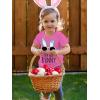 imageHip Hop Harry Bunny Girls Boys Easter Shirt Peepin Bunnies Infant Toddler Kids TShirt Toddler Kids TShirtHip Hop  Pink
