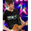 imageNever Forget Sarcastic Gift Music Novelty Funny Retro TShirtBlack