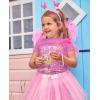 imagePaw Patrol Pup Skye 4 5 Gifts for Four Five Years Old Girls 4th 5th Birthday Girl Theme Party Toddler Kids TShirtSkye 4th  Pink