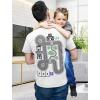imagePlaymat Car Track Shirt for Dad Gifts for Dads Fathers Day Play Cars Roads on Back Mens TShirtWhite