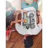 imagePlaymat Car Track Shirt for Dad Gifts for Dads Fathers Day Play Cars Roads on Back Mens TShirtWhite