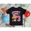 imageSkye Birthday Girl 3 Gifts for Three Years Old Bday Paw Patrol Theme Party Toddler Kids Girls Fitted TShirt A51144dSkye 3rd  Black