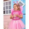 imageSkye Birthday Girl 3 Gifts for Three Years Old Bday Paw Patrol Theme Party Toddler Kids Girls Fitted TShirt A51144dSkye 3rd  Wow Pink