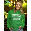 imageTstars St Patricks Day Womens ampamp Teen Girls Hoodie  Irish Shamrock FourLeaf Clover Pullover HoodiesHangover  Green