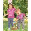 imageTstars Trade Brother for Easter Eggs Funny Siblings Egg Hunting TShirt for Toddler ampamp Youth Boys GirlsPink